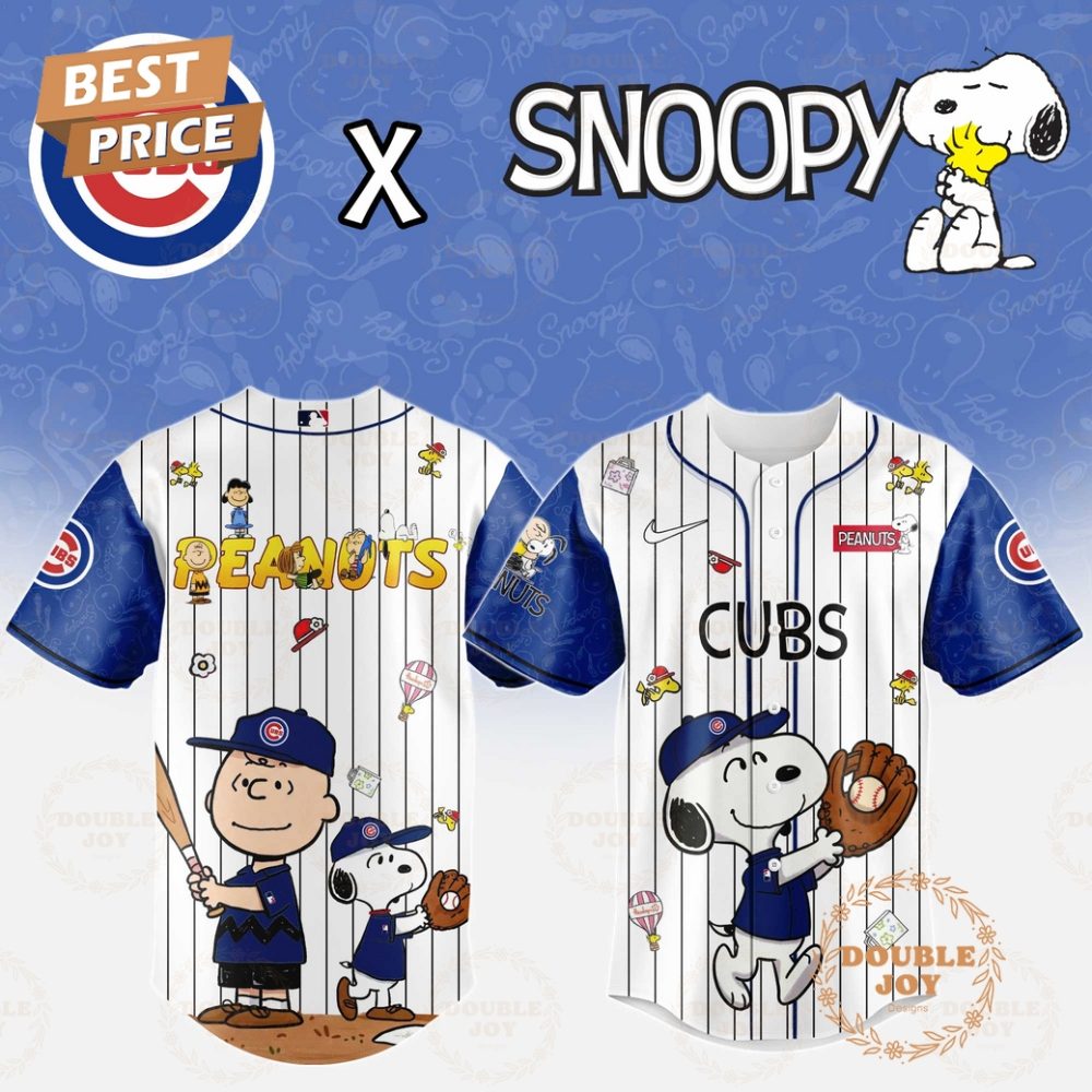 Chicago Cubs X Snoopy 2025 Limited Edition Baseball Jersey