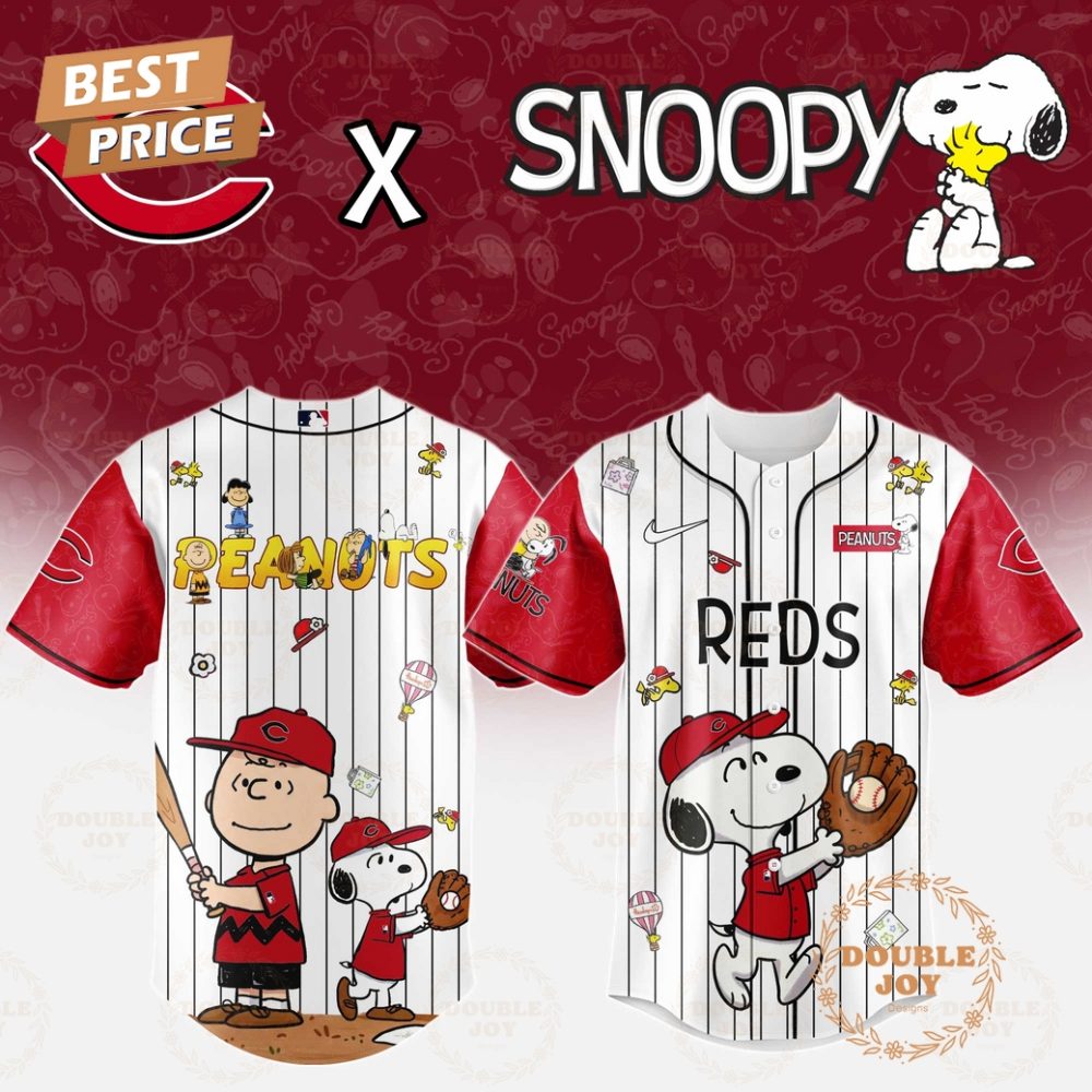 Cincinnati Reds X Snoopy 2025 Limited Edition Baseball Jersey