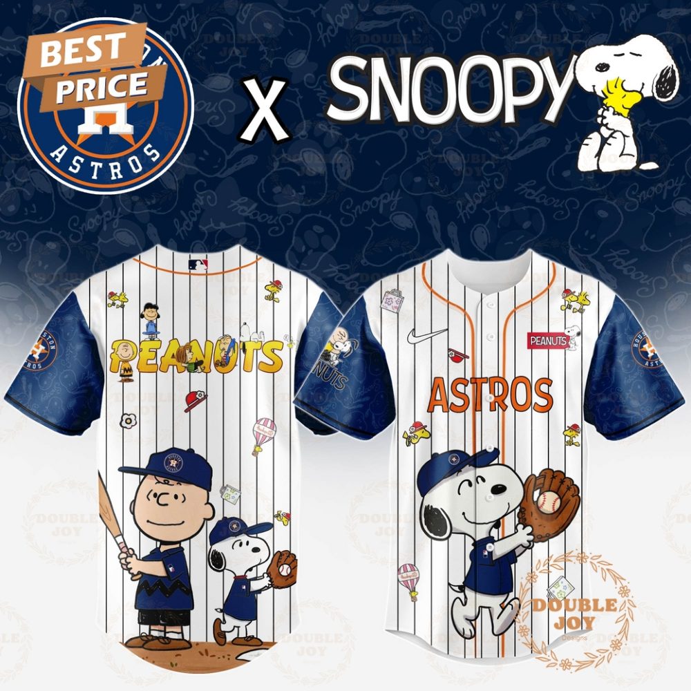 Houston Astros X Snoopy 2025 Limited Edition Baseball Jersey