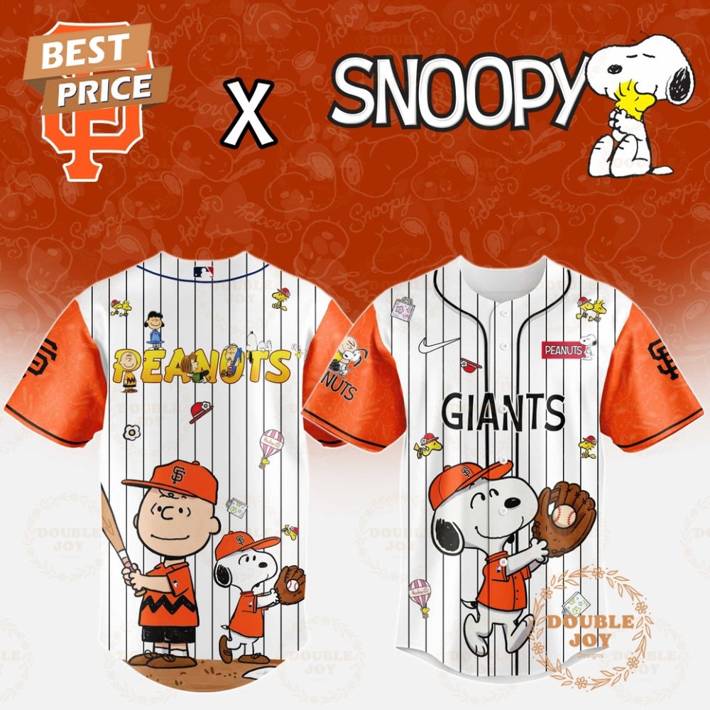 San Francisco Giants X Snoopy 2025 Limited Edition Baseball Jersey