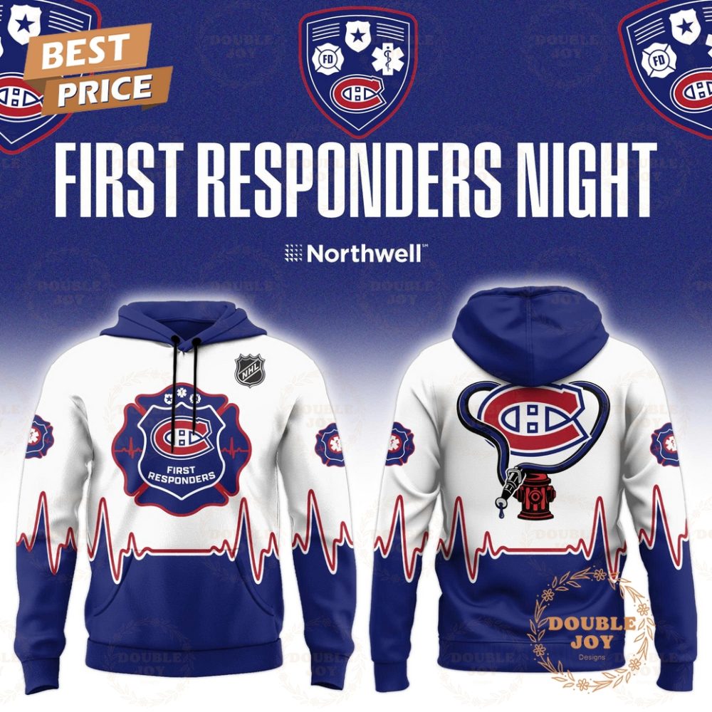Montreal Canadiens First Responders 2026 Hoodie