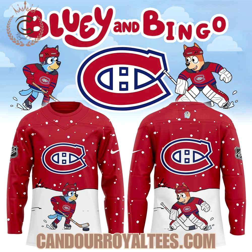 Montreal Canadiens X Bluey & Bingo Jersey