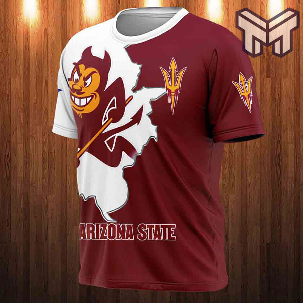Ncaa Arizona State Sun Devils T Shirts Mascot 3D T-Shirt, All Over 3D Printed Shirts