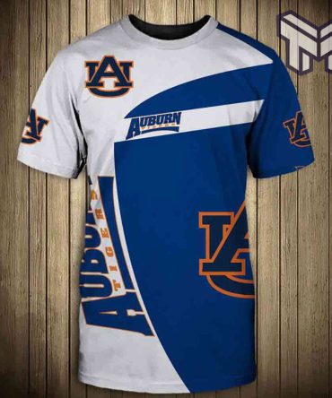Ncaa Auburn Tigers T Shirt Mens 3D T-Shirt, All Over 3D Printed Shirts
