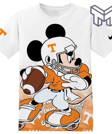 Ncaa Tennessee Volunteers Mickey 3D T-Shirt ,All Over 3D Printed Shirts