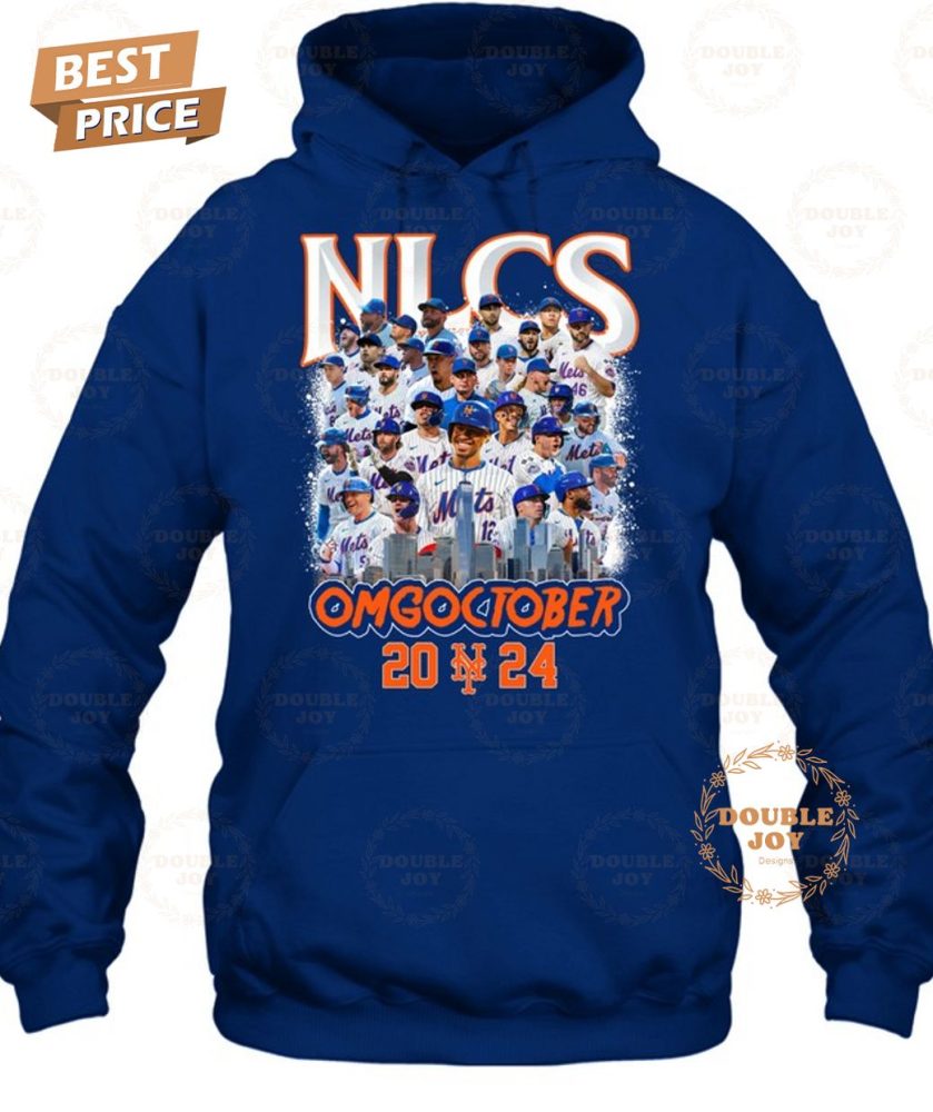 New York Mets Omg October 2024 T-Shirt - Image 2