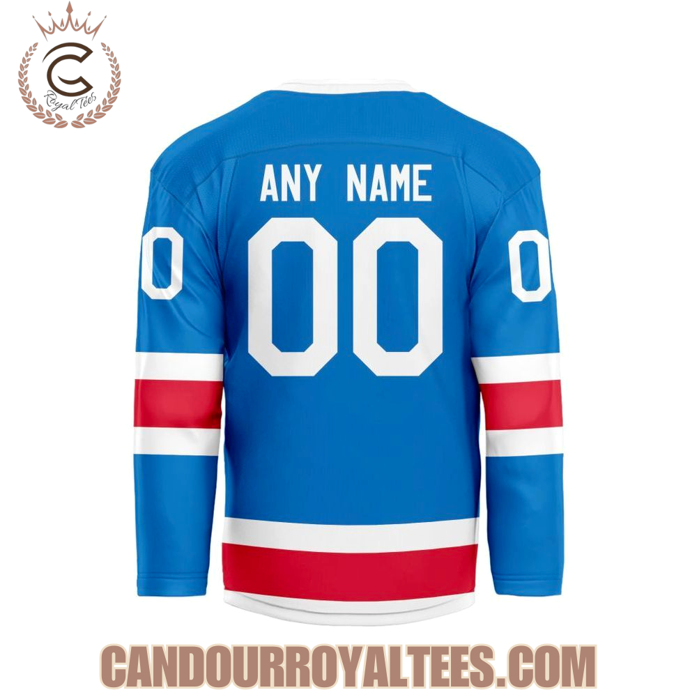 New York Rangers Personalized 2025/26 Centennial Design Jersey - Image 2