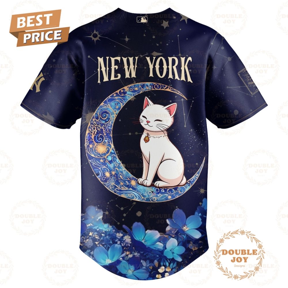 New York Yankees Cat Version Tarot 2025 Special Edition Baseball Jersey - Image 3