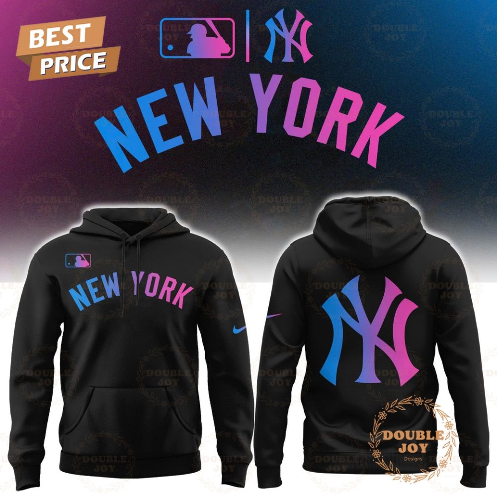 New York Yankees Cyberpunk Warm Up 2026 Hoodie