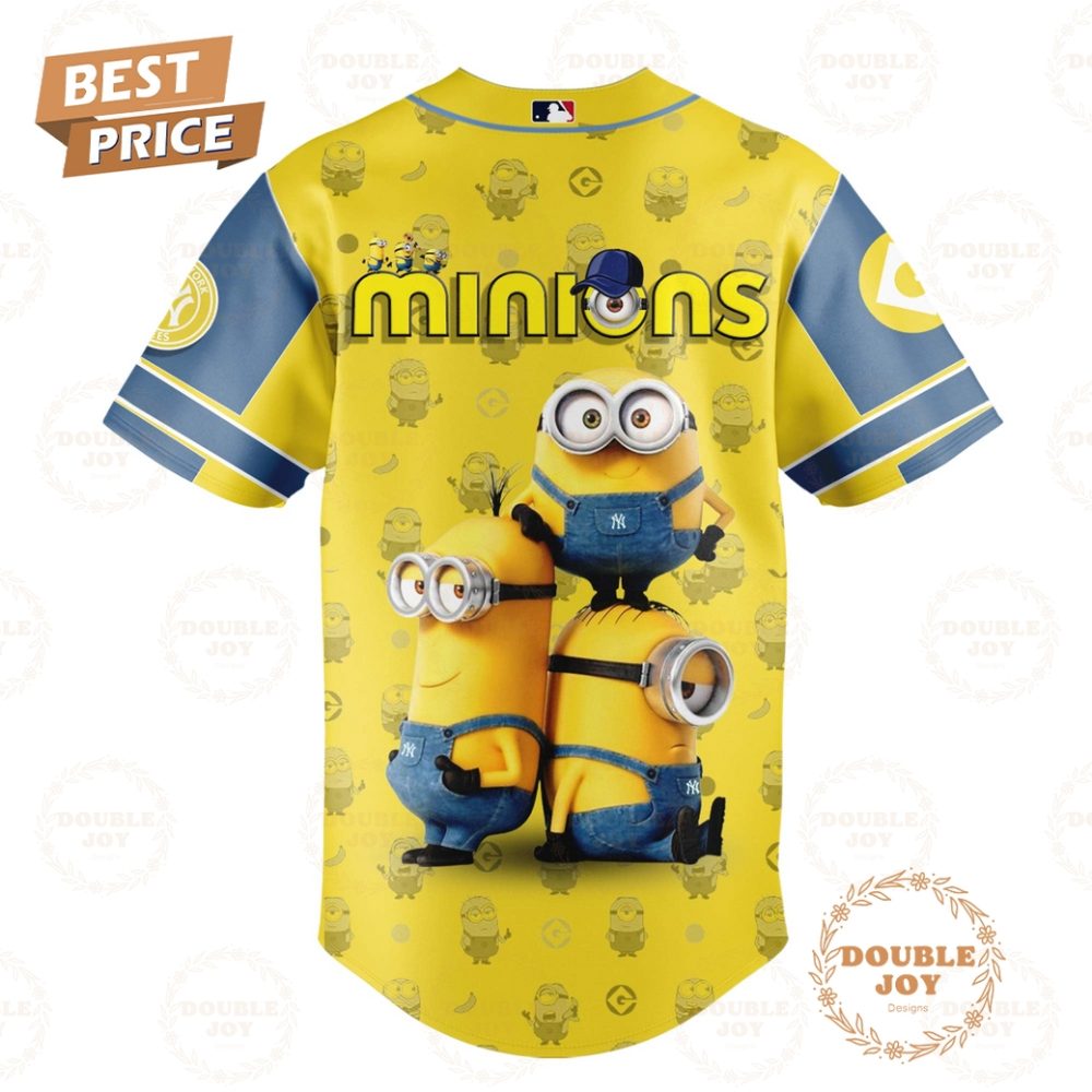New York Yankees Minions 2025 Limited Edition Baseball Jersey - Image 3
