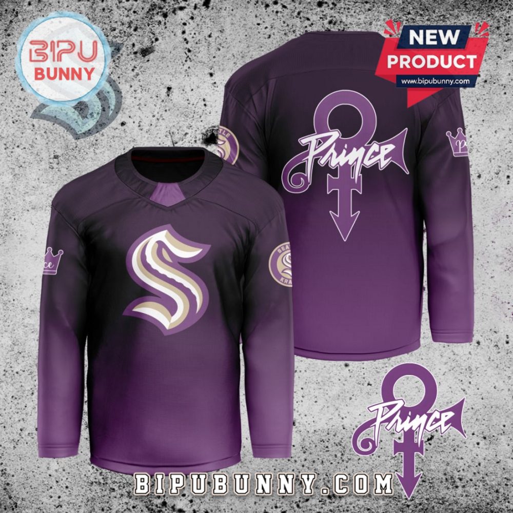 Nhl Seattle Kraken X Prince Hockey Jersey - Image 2