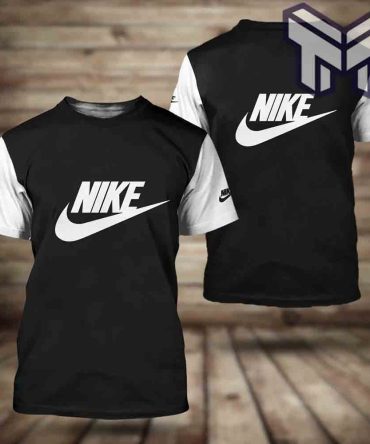 Nike T-Shirt, Nike Black White Premium Outfit Luxury Brand T-Shirt For Men Women