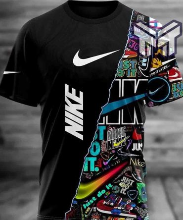 Nike T-Shirt, Nike Just Do It Black Luxury Brand T-Shirt Gift For Men Women Special Gift