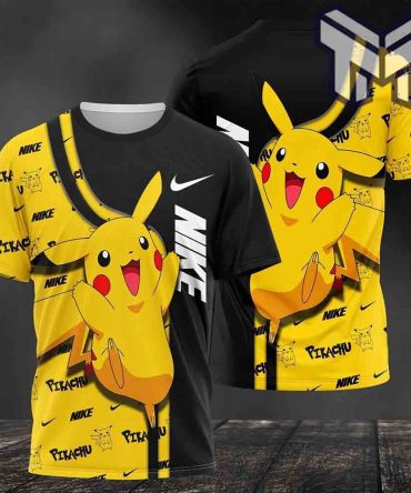 Nike T-Shirt, Nike Pickachu Premium Luxury Brand T-Shirt Outfit For Men Women