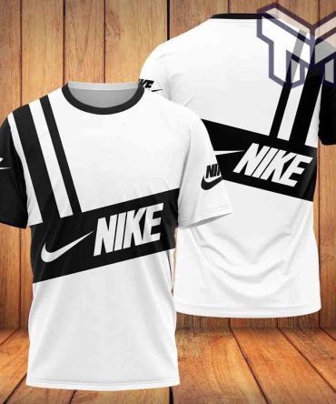 Nike T-Shirt, Nike White Luxury Brand T-Shirt Outfit For Men Women