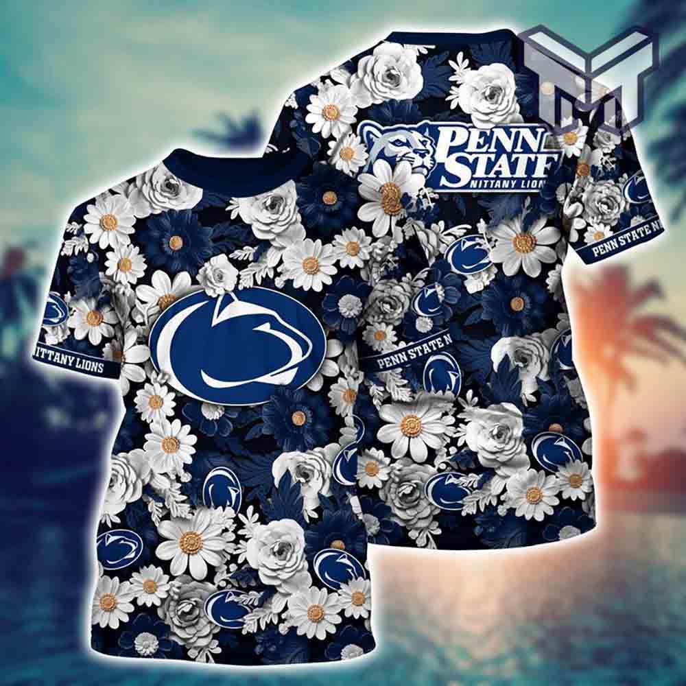 Nittany Lions Football Ncaa All Over 3D Printed Shirts