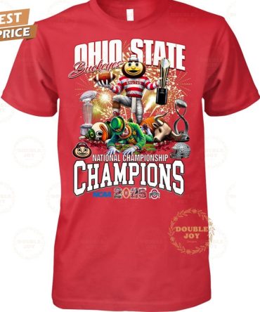 Ohio State Buckeyes National Championship Ncaa 2025 T-Shirt