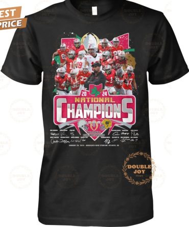 Ohio State Buckeyes Ncaa 2024 National Champions T-Shirt
