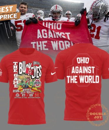 Ohio State Buckeyes X The World 2025 Ohio Against Hoodie