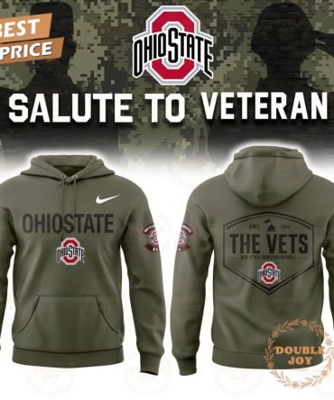 Ohio State Buckeyes X Salute To Veteran 2025 Hoodie