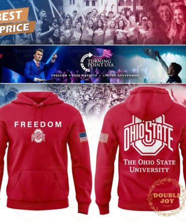 Ohio State Buckeyes X Turning Point Usa Freedom 2025 Hoodie