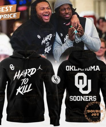 Oklahoma Sooners Hard To Kill 2025 Black Hoodie