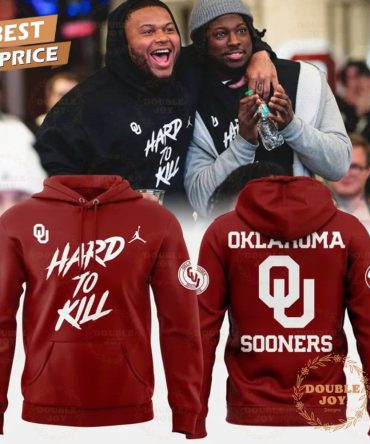 Oklahoma Sooners Hard To Kill 2025 Red Hoodie
