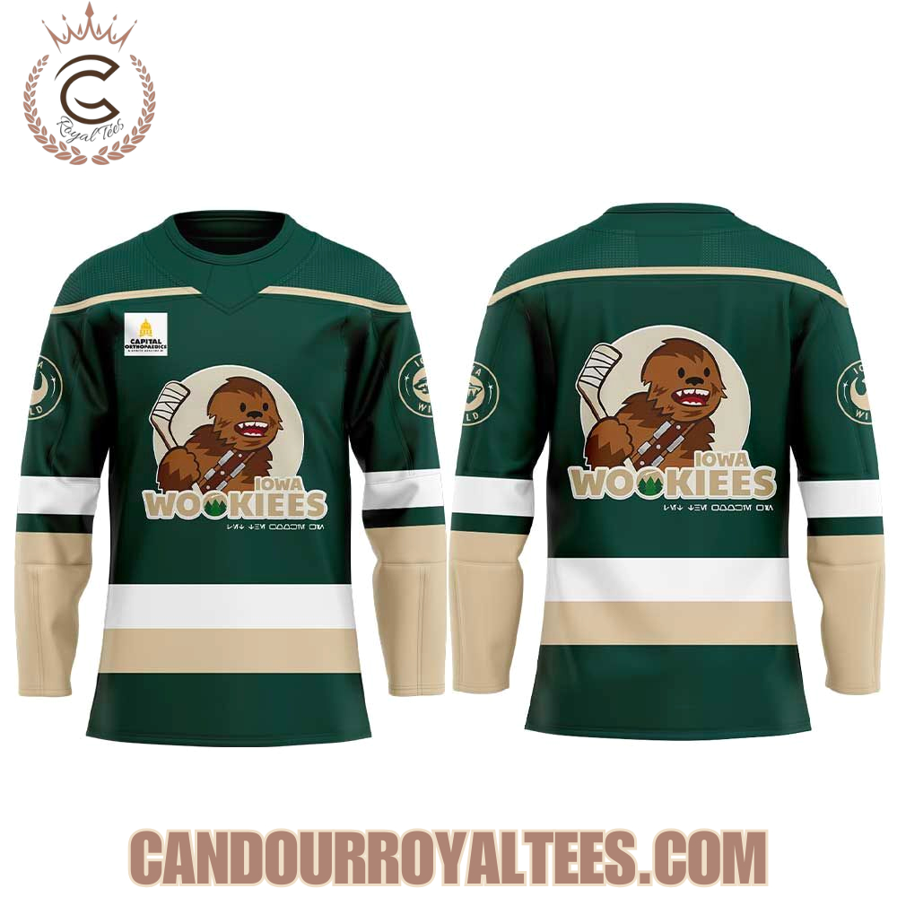 Original Iowa Wookiees Uniform Hockey Jersey - Image 2