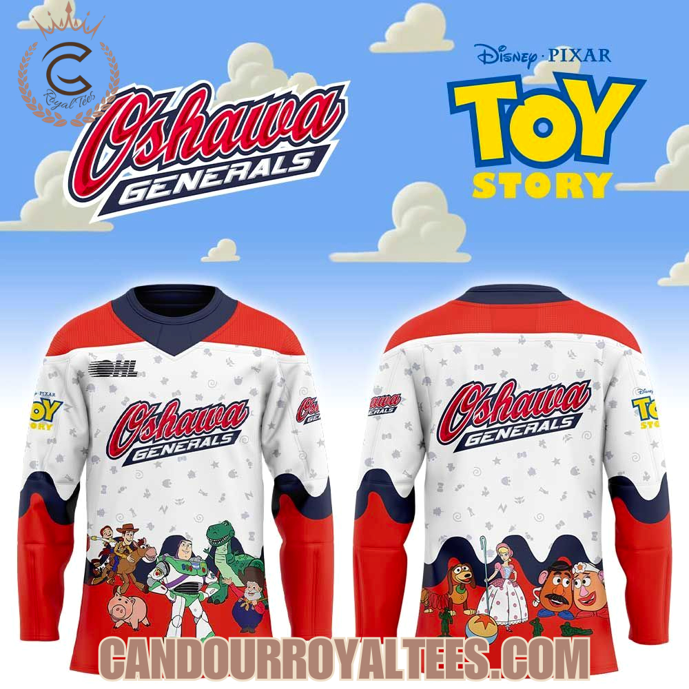 Oshawa Generals Toy Story Uniform Hockey Jersey