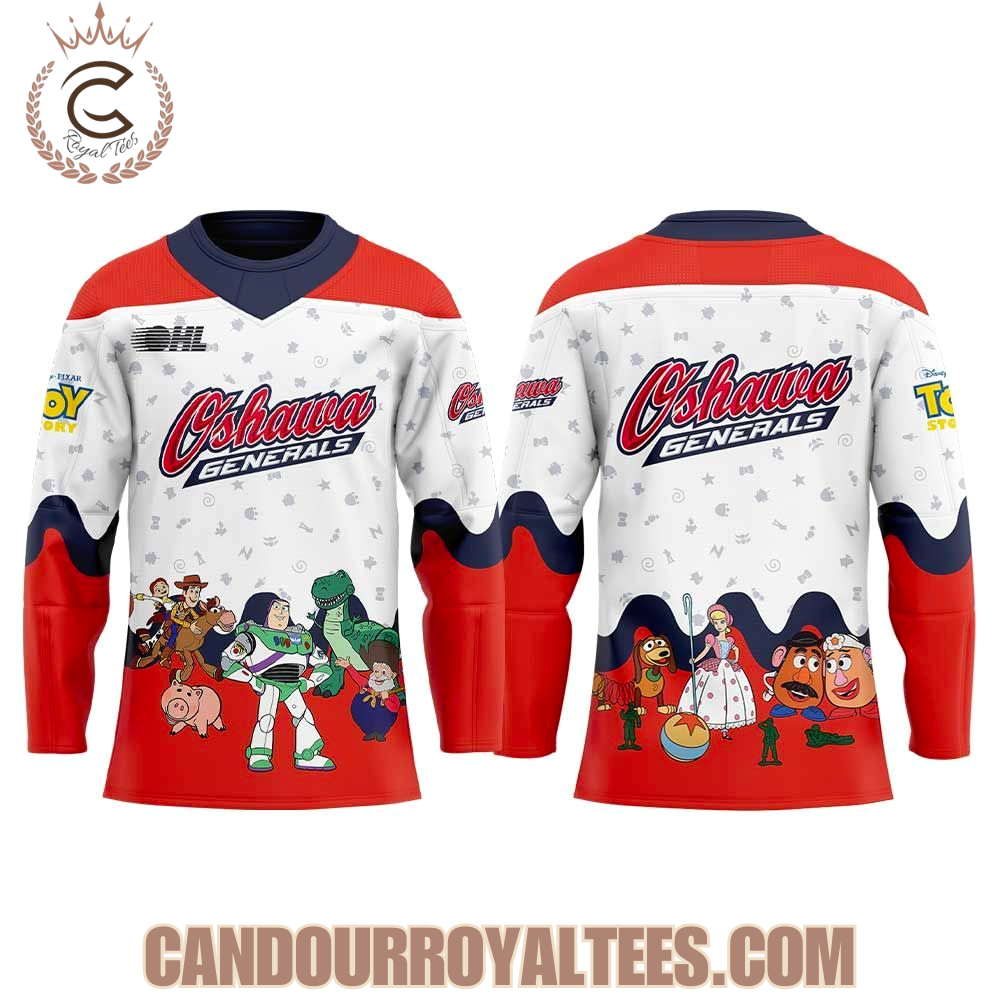 Oshawa Generals Toy Story Uniform Hockey Jersey - Image 2