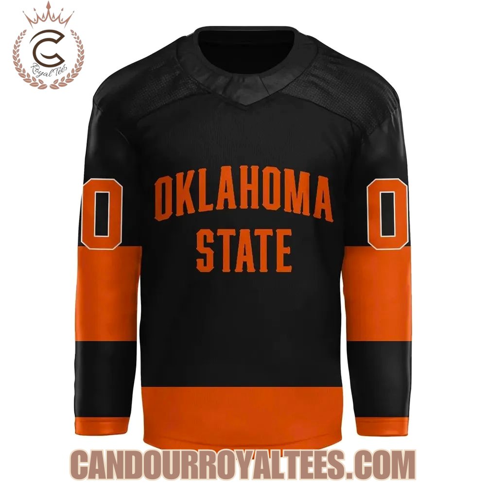 Osu Cowboy Hockey Bedlam Jersey - Image 2