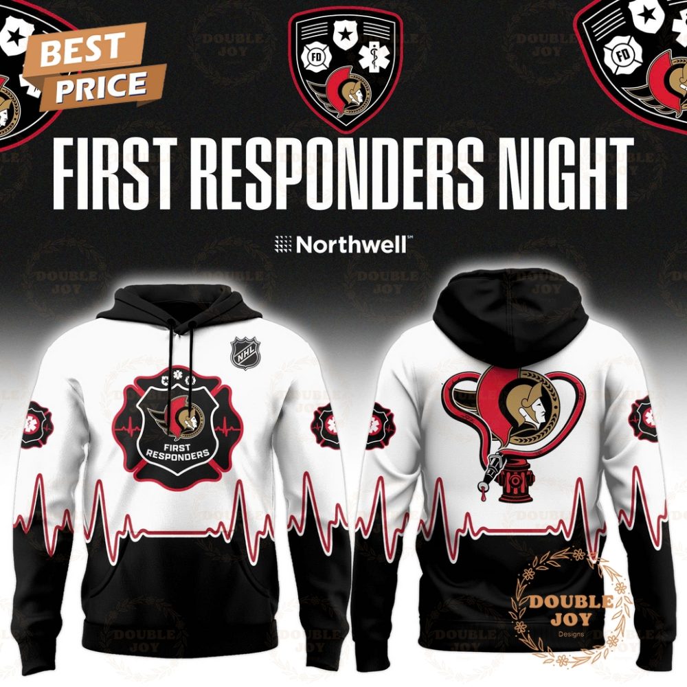 Ottawa Senators First Responders 2026 Hoodie