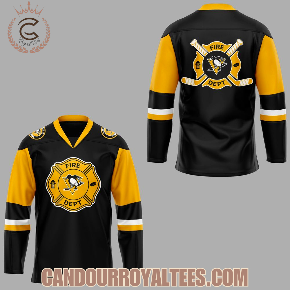 Penguins X Firefighter Appreciation Night Jersey - Image 2