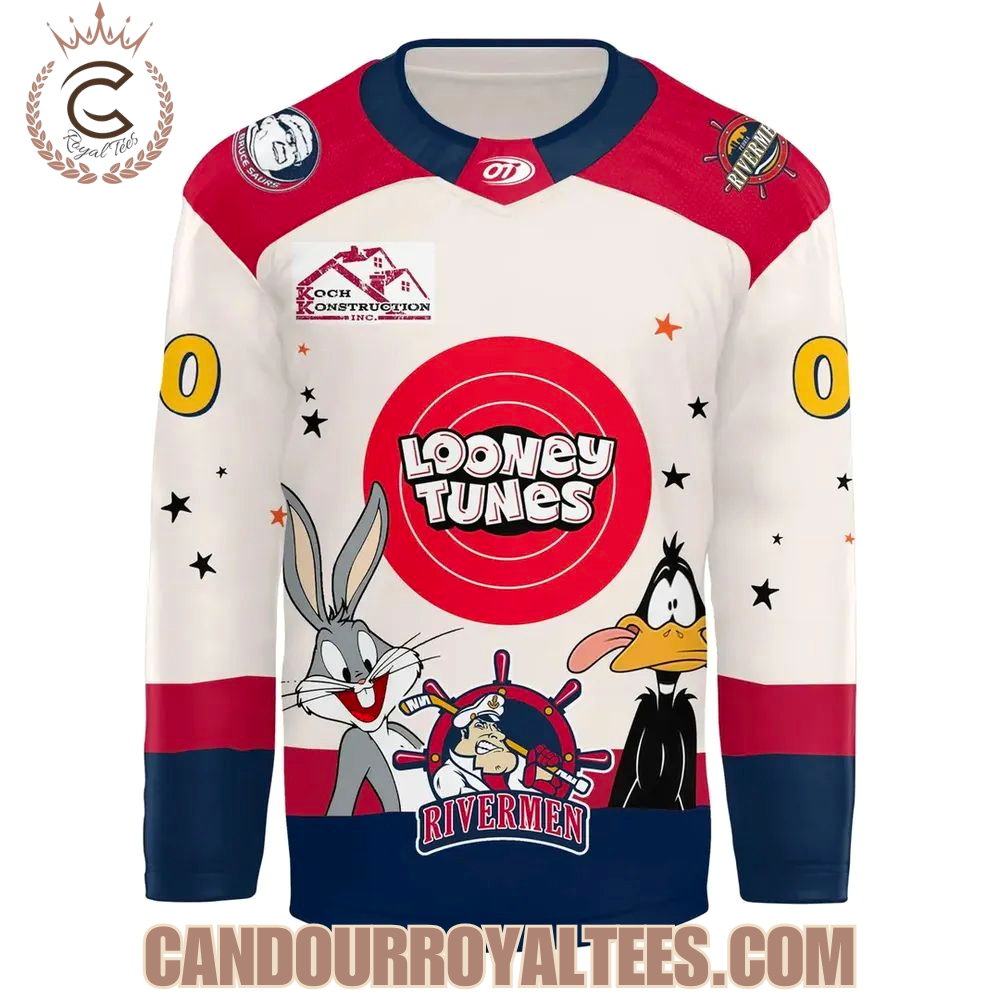 Peoria Rivermen Looney Tunes Jersey - Image 2