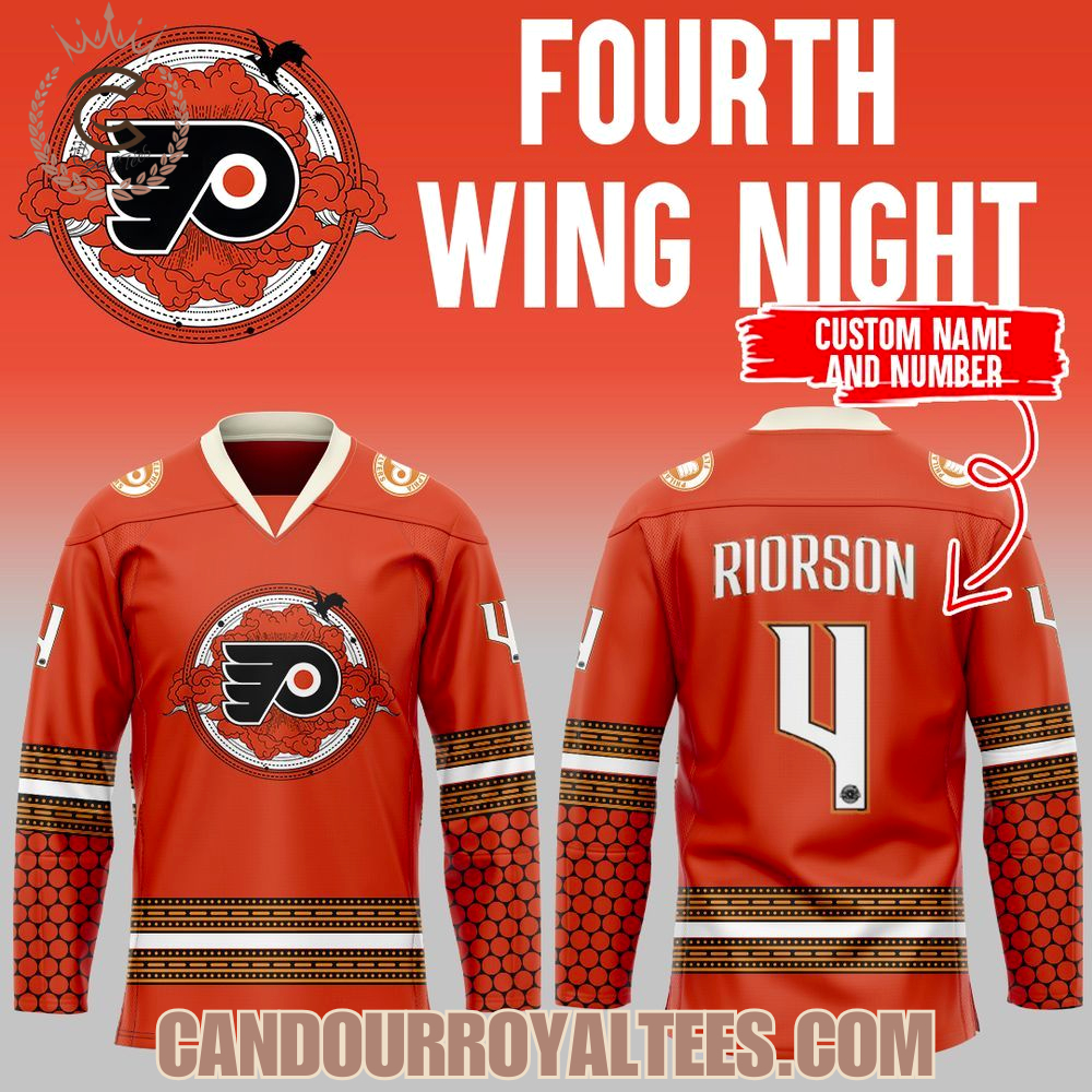 Philadelphia Flyers Fourth Wing Night Jersey 2025