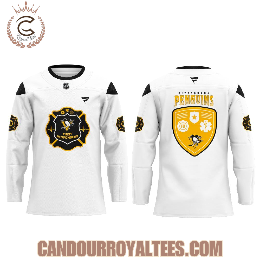 Pittsburgh Penguins First Responders Night 2026 Hockey Jersey - Image 2