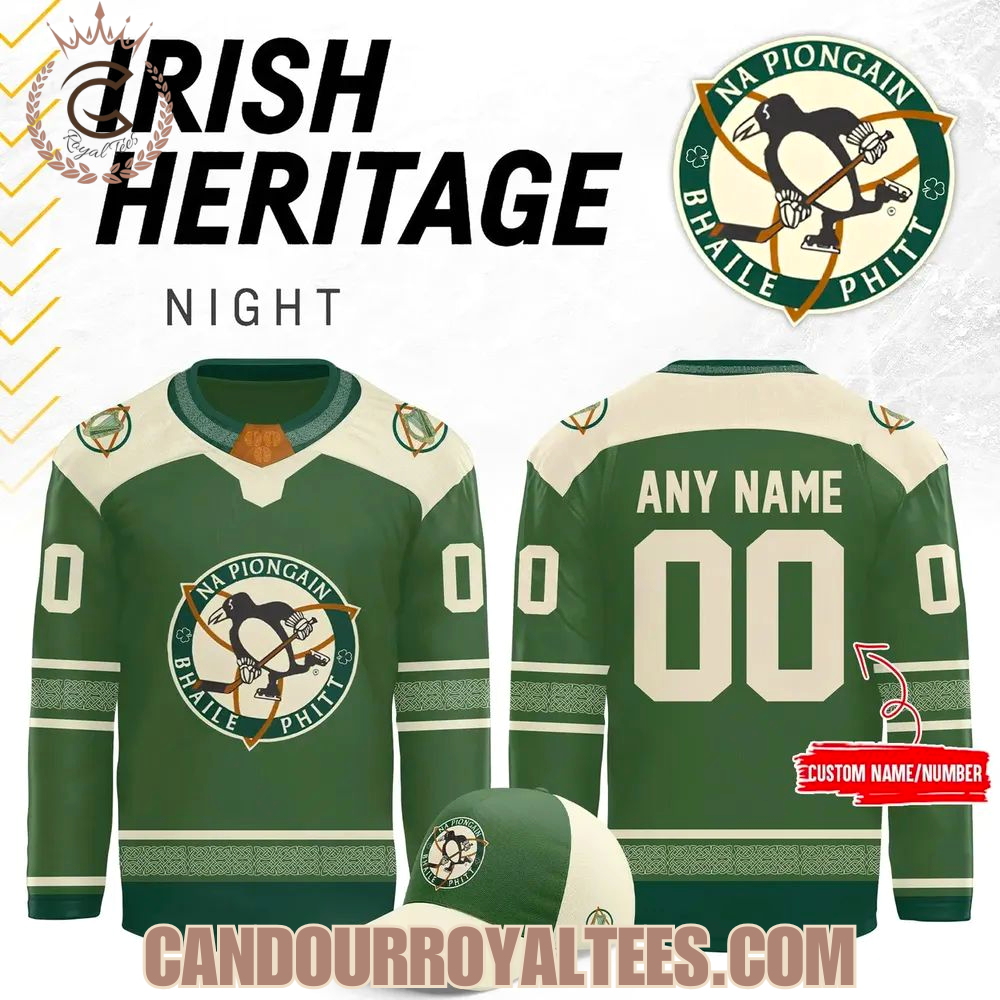 Pittsburgh Penguins X Irish Heritage Night Jersey