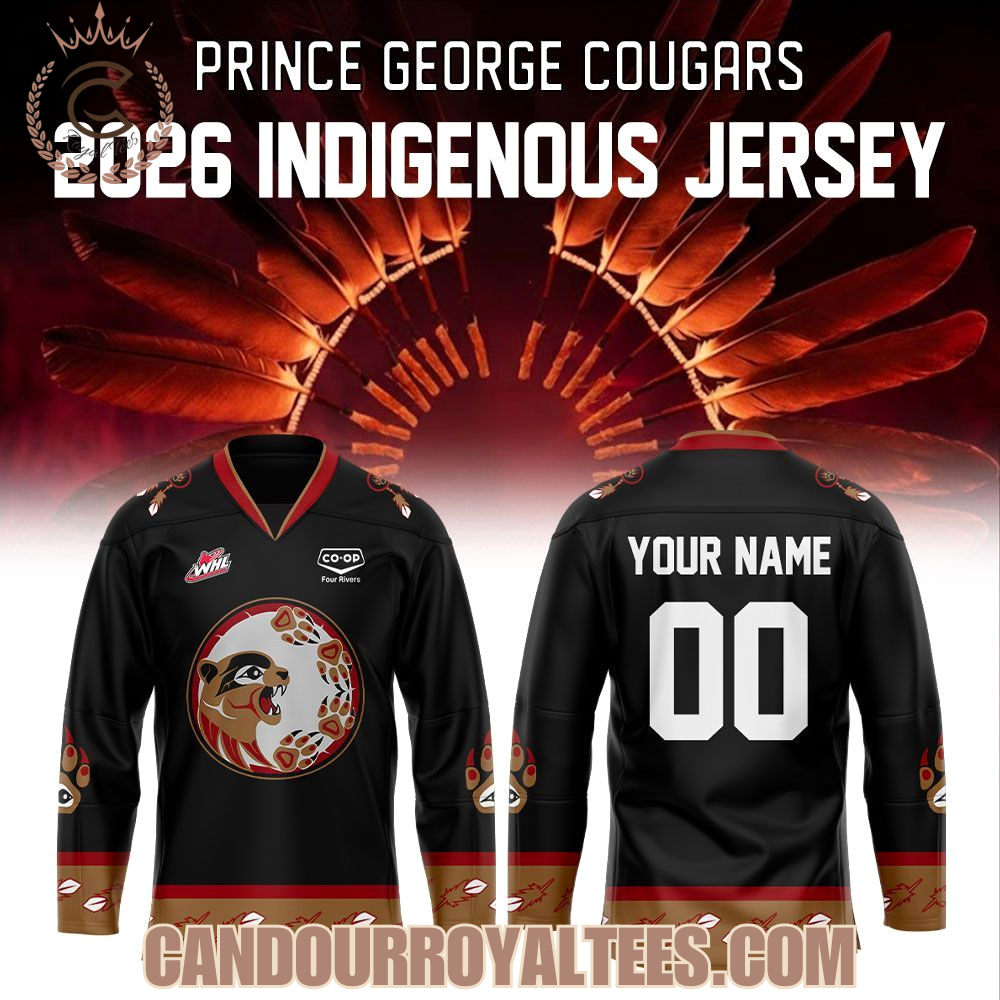 Prince George Cougars 2026 Indigennous Hockey Jersey