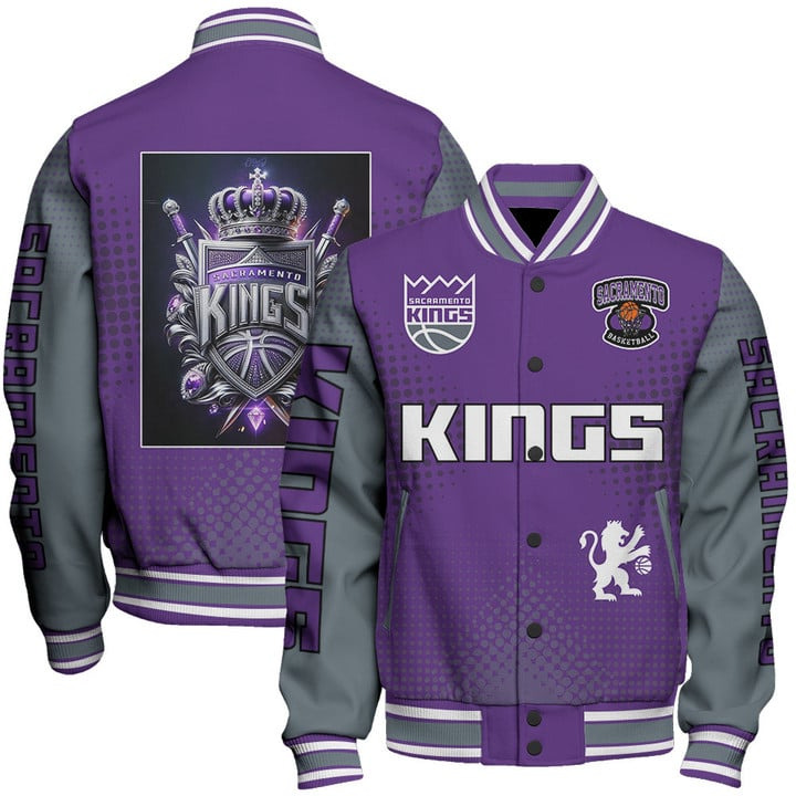 Sacramento Kings Nba Varsity Jacket, Baseball Jacket