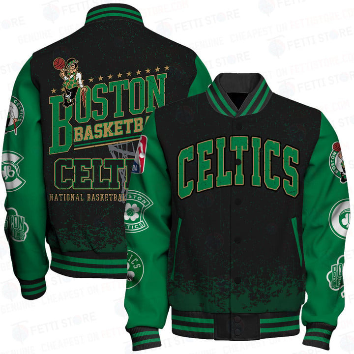 Nba Boston Celtics Pro Varsity Jacket, Baseball Jacket
