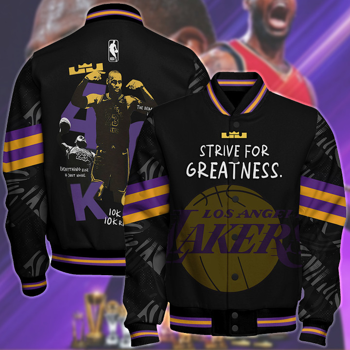 Nba Lebron James 40K Career Points Sport Pattern Varsity Jacket, Baseball Jacket