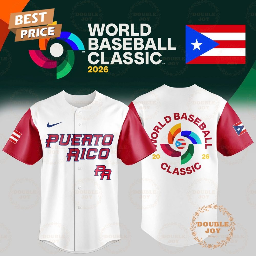 Puerto Rico World Baseball Classic 2026 Baseball Jersey