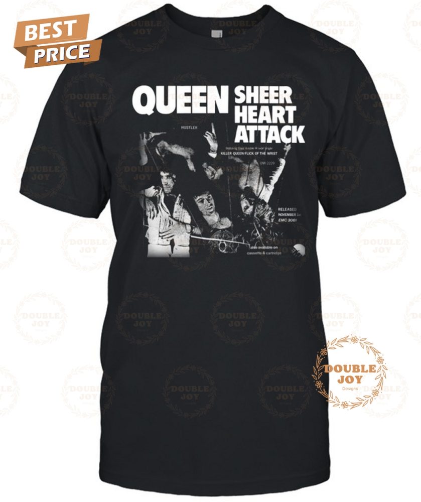 Queen Sheer Heart Attack 1974 T-Shirt