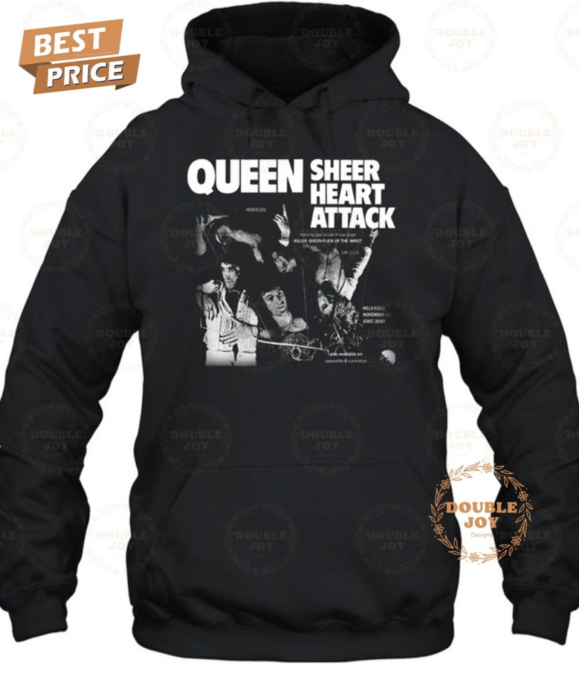 Queen Sheer Heart Attack 1974 T-Shirt - Image 2