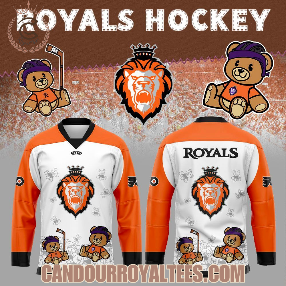 Reading Royals Teddy Bear Toss 25-26 Jersey