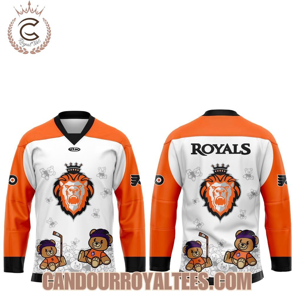Reading Royals Teddy Bear Toss 25-26 Jersey - Image 2