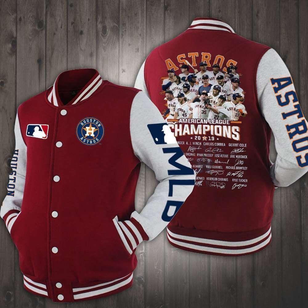 Houston Astros Limited Edition Men'S And Women'S All Over Printed Baseball Jacket All Us Size S - 5Xl Gts001989