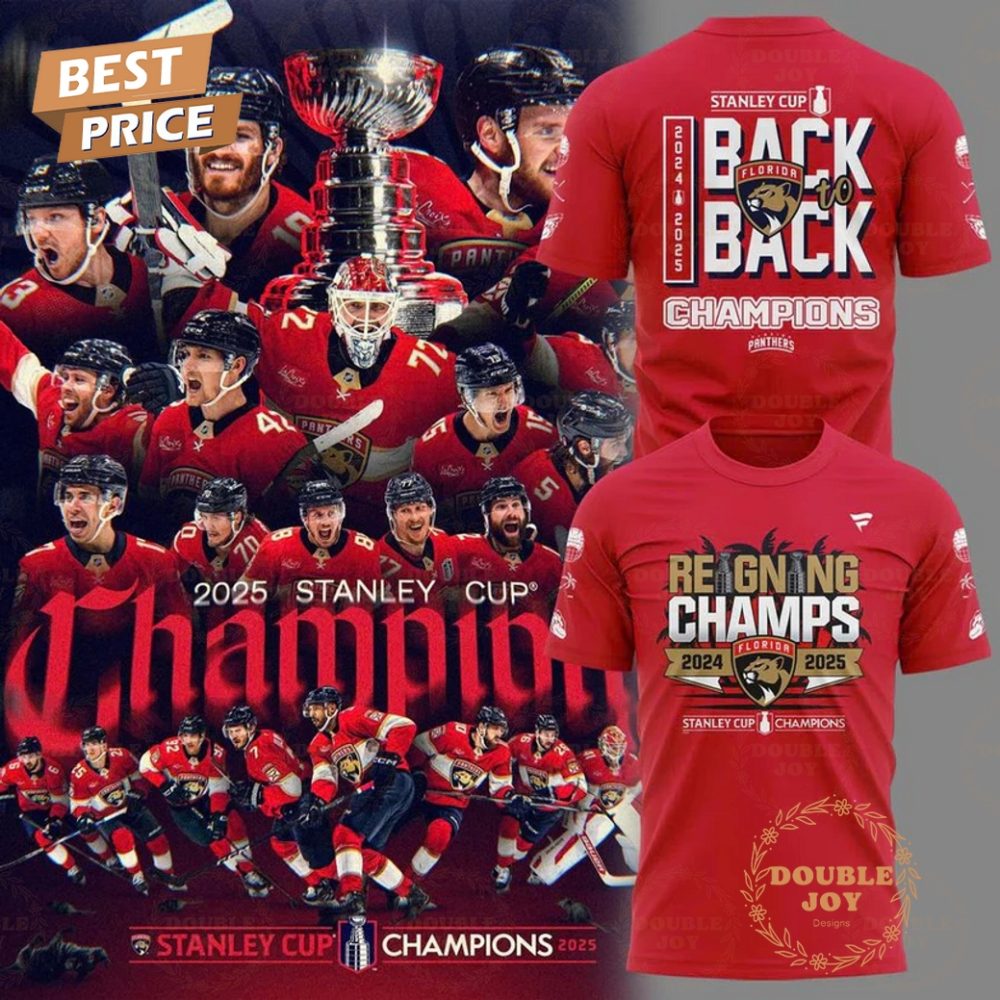 Reigning Champs Florida Panthers 2024-2025 Stanley Cup Hoodie - Image 2