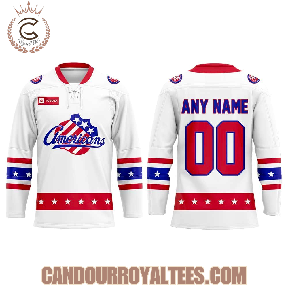 Rochester Americans 70Th Anniversary Throwback Series Uniform Jersey - Image 2