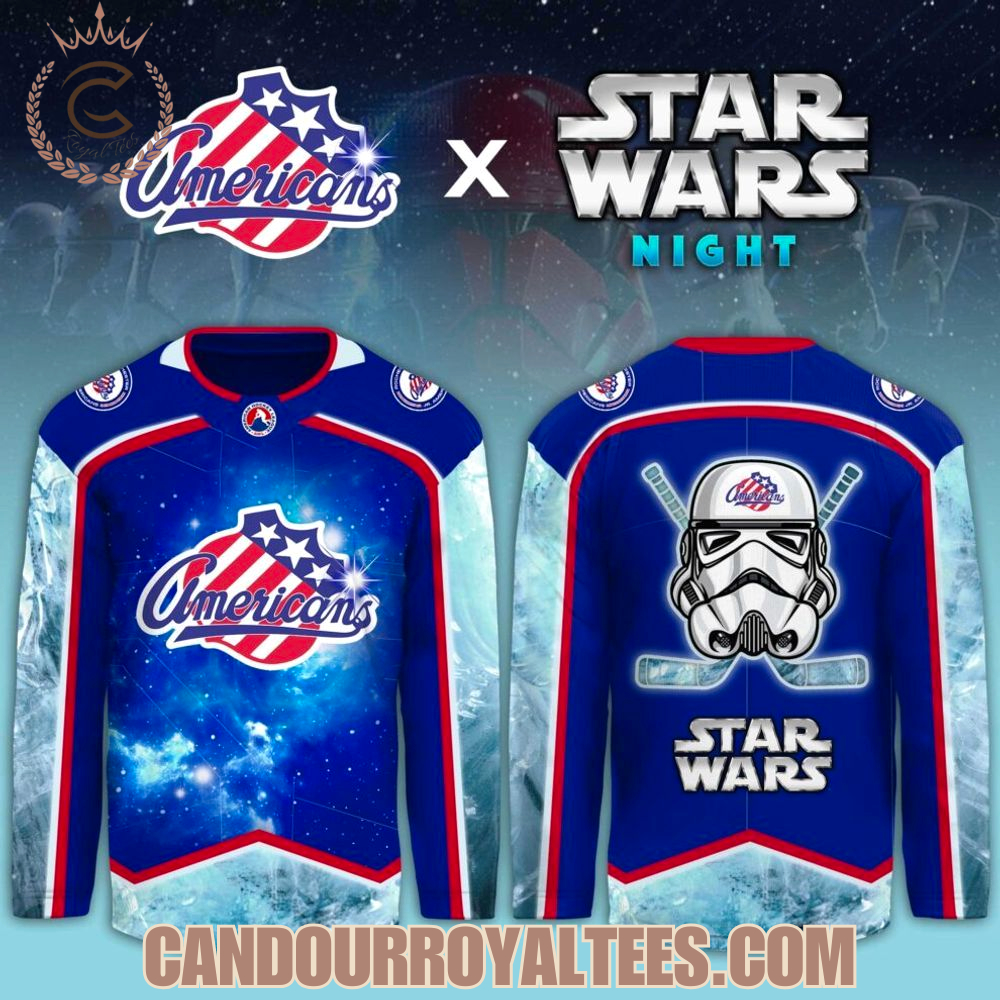 Rochester Americans Star Wars Night Game Hockey Jersey